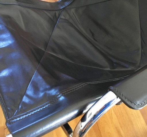 Fauteuil réglable avec repose-pieds, Strässle CH, design de Hans Eichenberger, 1967