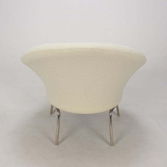 Image 1 of Paire de fauteuils vintage en acier "F570" par Pierre Paulin pour Artifort, 1960