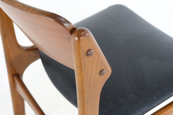 Image 1 of Set van 4 stoelen in de stijl van Erik Buch model 49 vintage