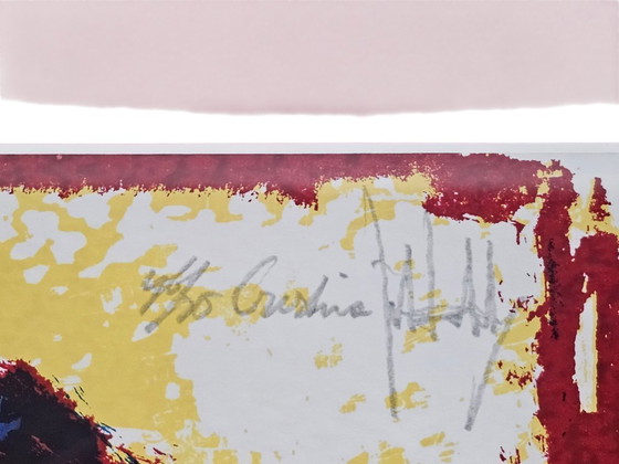 Image 1 of Jits Bakker - Litho - 'Christina' - Oplage 46/50 - Gesigneerd - 90's