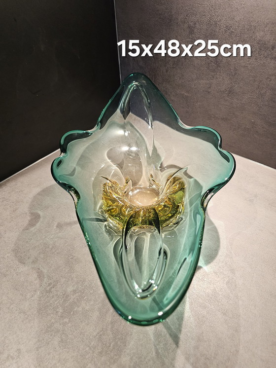 Image 1 of Ciotola di Murano, splendido vetro artistico vintage