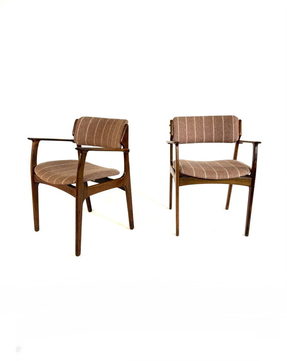 Image 1 of Set of 2 dining chairs model 50, Erik Buch '70