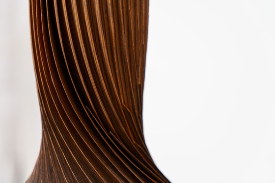 Image 1 of Large pine pendant light by Hans-Agne Jakobsson for Ellysett Markaryd (Sweden,1960s).