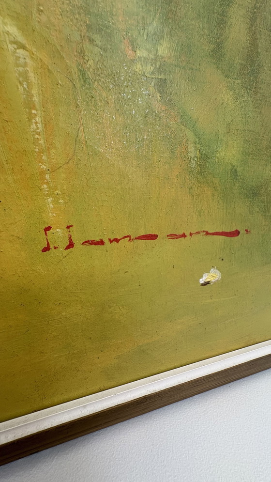 Image 1 of Quadro d'epoca originale dipinto a mano Ballerina di Bali