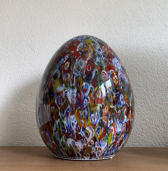 Image 1 of Vintage XXL Ilu di Vetro table, lampadaire 80's/ 90's