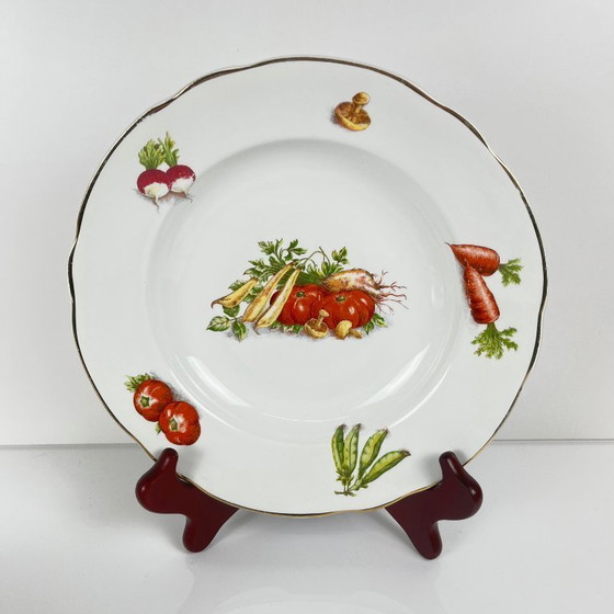 Image 1 of Set di piatti fondi Lunéville "Le Potager" da 6 KG, 1950/7