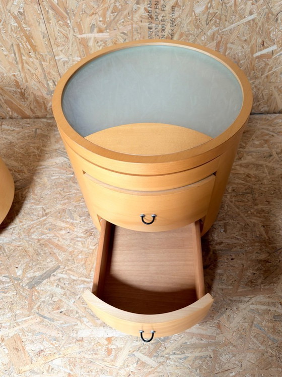 Image 1 of Tables de chevet design Hülsta - lot de 2