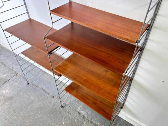 Image 1 of Sistema di scaffalature in stile Mid-Century degli anni '60 di Brianco