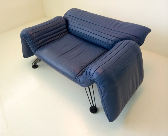 Image 1 of Fauteuil à oreilles De Sede DS-142 – Winfried Totzek – Suisse, années 1980