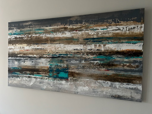 Peinture peinte à la main