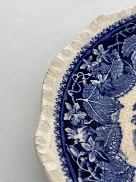 Image 1 of Mason's Ironstone bord uit de serie "Vista", vervaardigd in Engeland
20 cm diameter 