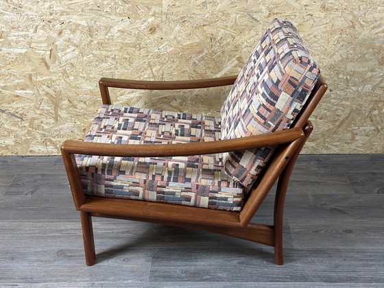 Image 1 of 60s 70s teak armchair Easy Chair by Glostrup Møbelfabrik Denmark Design