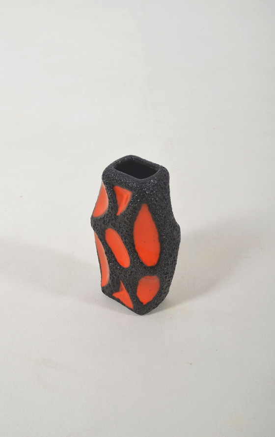 Image 1 of Vaso Fat Lava disegnato da Dorothea Roth per Roth Keramik, anni '70