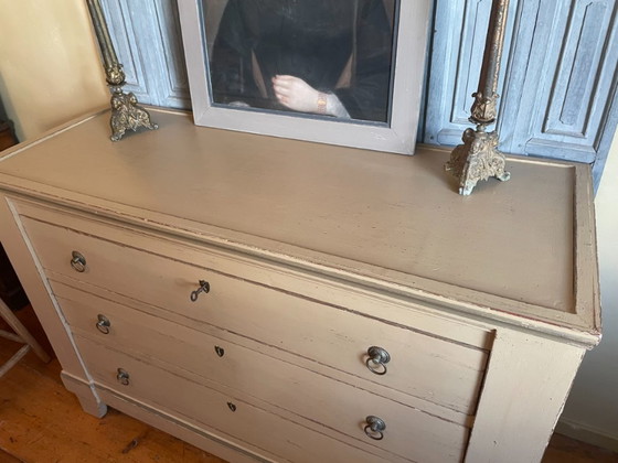 Image 1 of Ladenkast Commode Dressoir Breed 133 cm. Hollands