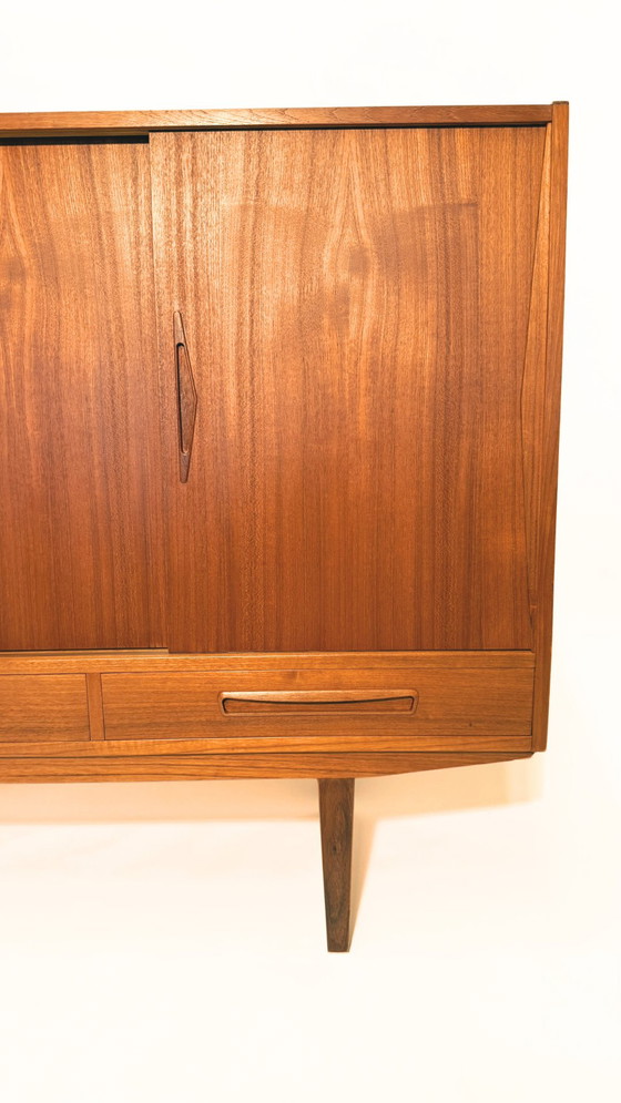 Image 1 of Restored vintage mid-century Danish highboard