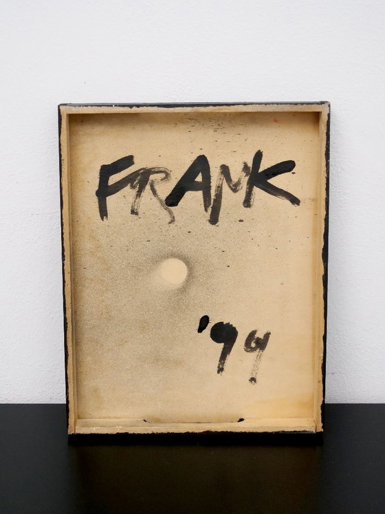 Tableau Abstrait Année 90 – Peintures et dessins, Wood (photo 7 of 7)