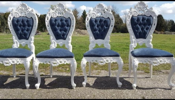 Image 1 of 4 Barocke Esszimmerstühle