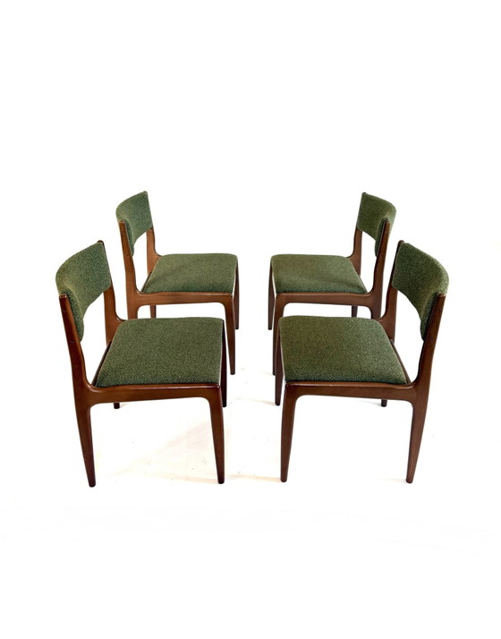 Image 1 of 4x restored Danish dining chair '60
