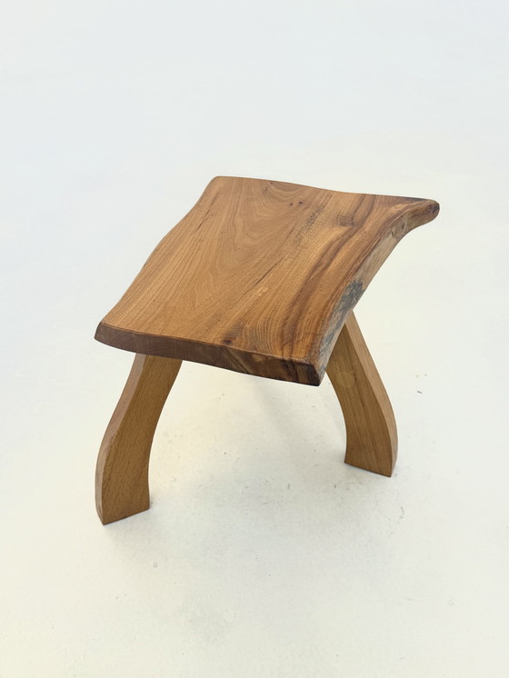 Image 1 of Vintage Brutalist Mini Trunk Side Table