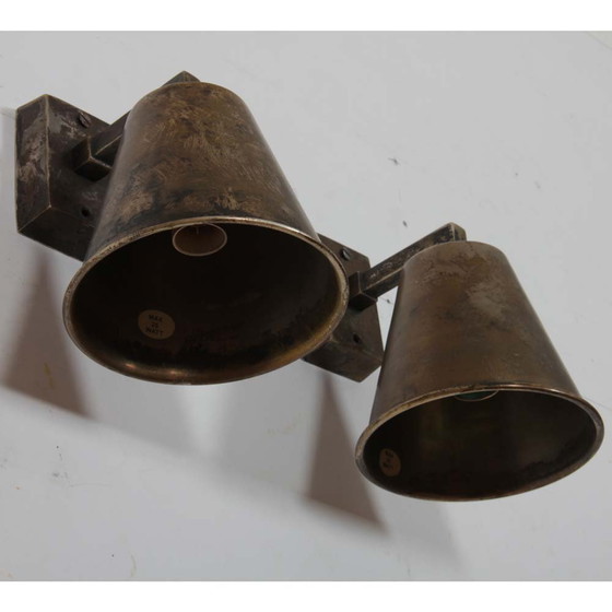 Image 1 of Coppia di applique in ottone, opera del XX secolo