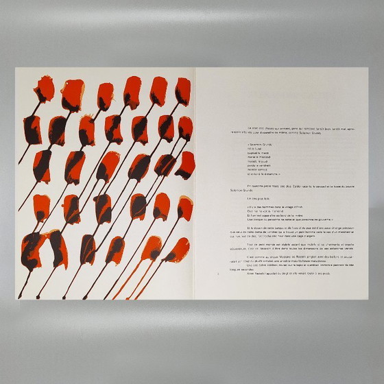 Image 1 of Alexander Calder "Derriere Le Miroir" n. 156 with Seven Lithographs by Maeght Editeur.