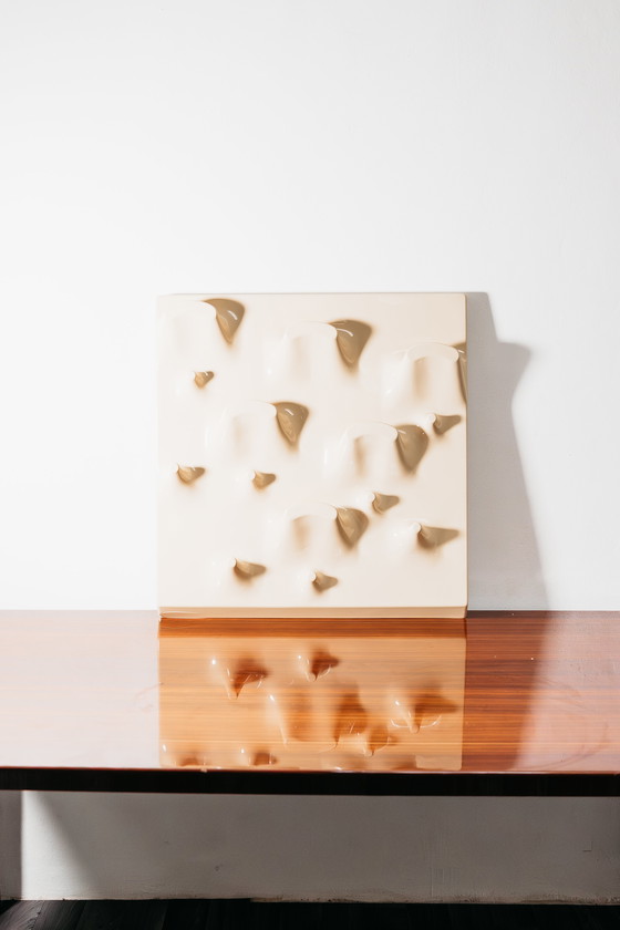 Image 1 of Slab coat rack by De Pas, D'Urbino & Lomazzi for Longato, Italy, 1960s