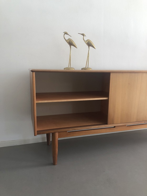 Image 1 of Credenza vintage di design in teak “Cortina” di Nils Jonsson per Troeds Möbelfabrik a Bjärnum