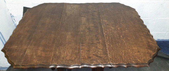Antiek Getordte Hangoortafel – Wood (photo 4 of 10)