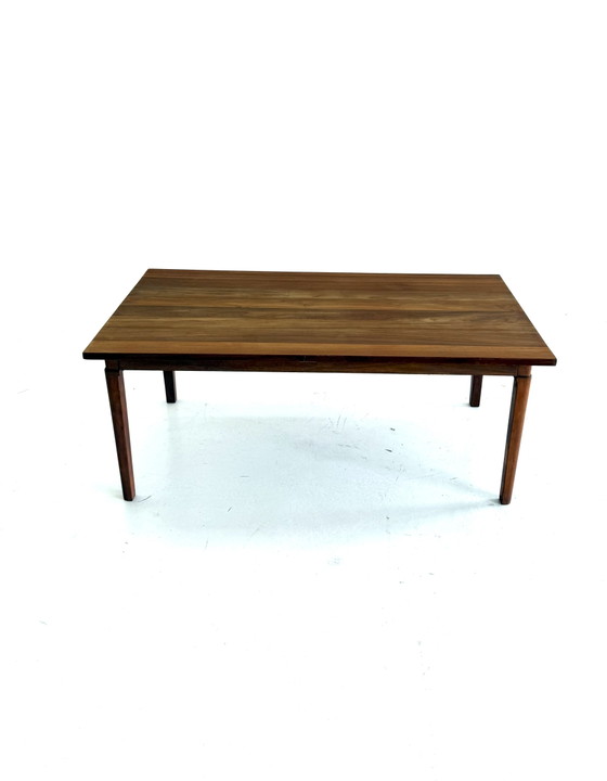 Vintage Danish Teak Dining Table '60 – Wood, Metal (photo 2 of 15)