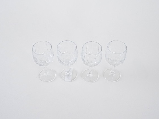 Image 1 of Set aus vier Gläsern, dänisches Design, 1970er Jahre, hergestellt in Dänemark