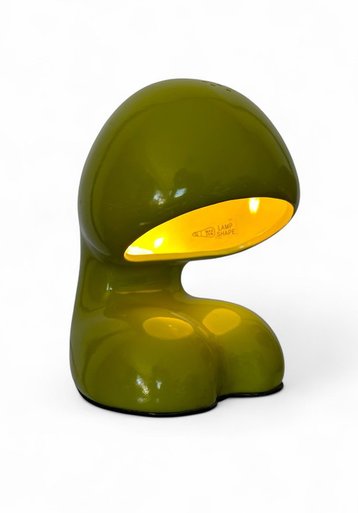 Vintage 80s Hooded Monk Set of Two Ceramic Lamps (Ensemble de deux lampes en céramique avec capuche)