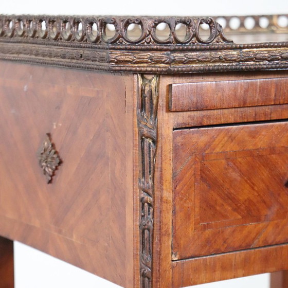 Image 1 of Antique Nightstand, Italy Late 19th Century