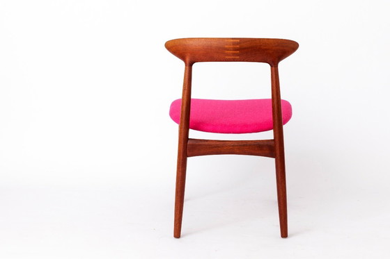 Image 1 of Kurt Østervig Teakstuhl aus den 1950er Jahren – Dänisches Design, restauriert und repariert