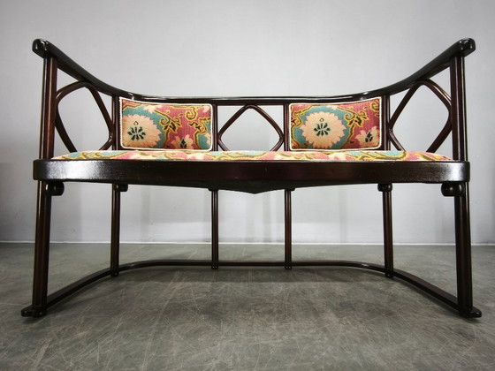Image 1 of Sofá modernista estilo Fledermaus de Josef Hoffmann, años 30