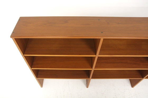 Libreria Scandinava Vintage in Teak, Svezia, 1960, Librerie, Scandinavian (foto 5 di 7)