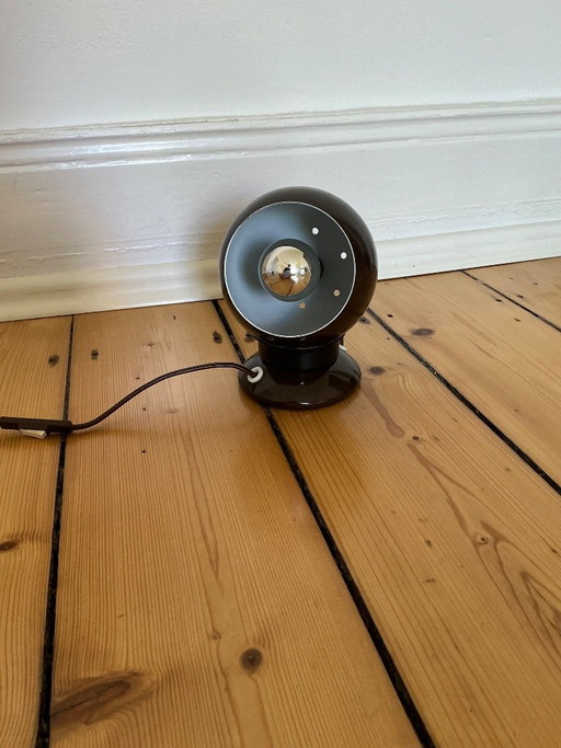 Vintage Eyeball Lamp Space Age – Benny Frandsen for Horn – 70s – tafellampen, Metal