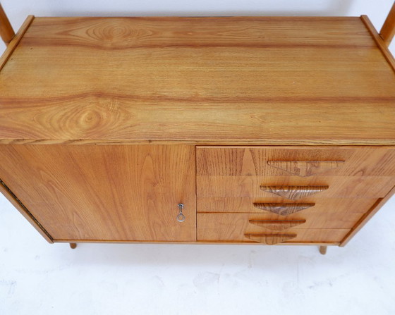 Image 1 of Bibliothèque murale vintage par František Jirák, Tchécoslovaquie 1960