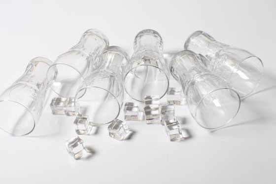 Lot de 6 verres Coca-Cola classiques vintage transparents 300 ml / années 1990 – Verres et carafes, Glass (photo 5 of 7)