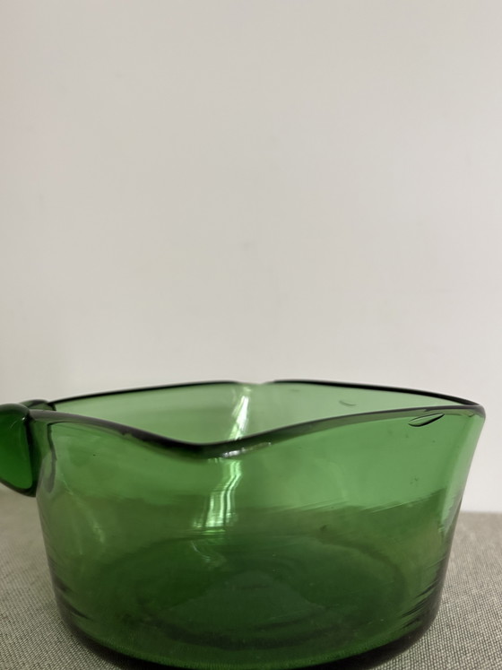 Bol Empoli Verde soufflé à la main - Italie années 70 – Glass (photo 4 of 10)
