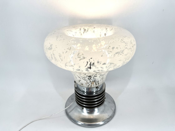 Image 1 of Lampe de table vintage "ampoule" par Mazzega, 1970