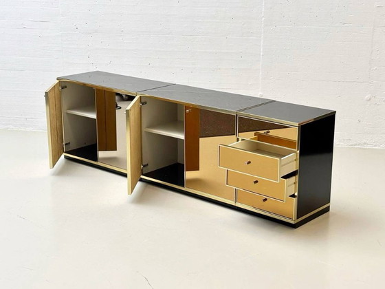 Image 1 of  Série de commodes de Renato Zevi, années 1970 made in Italy
