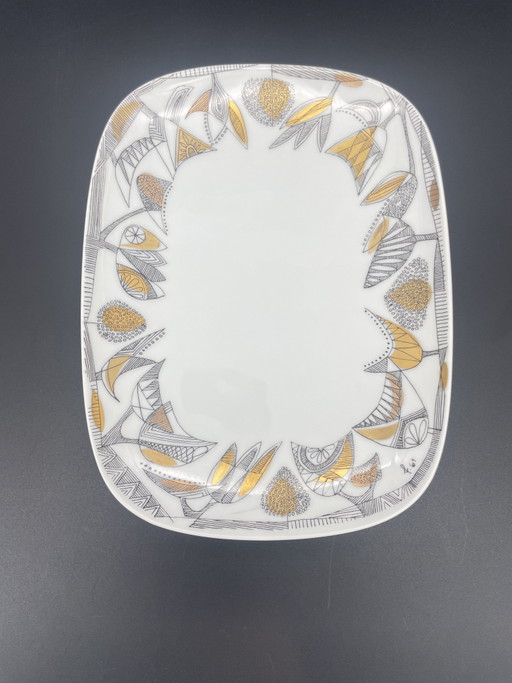 Rosenthal Studio-Linie Bowl Cuno Fischer, signed 1961
