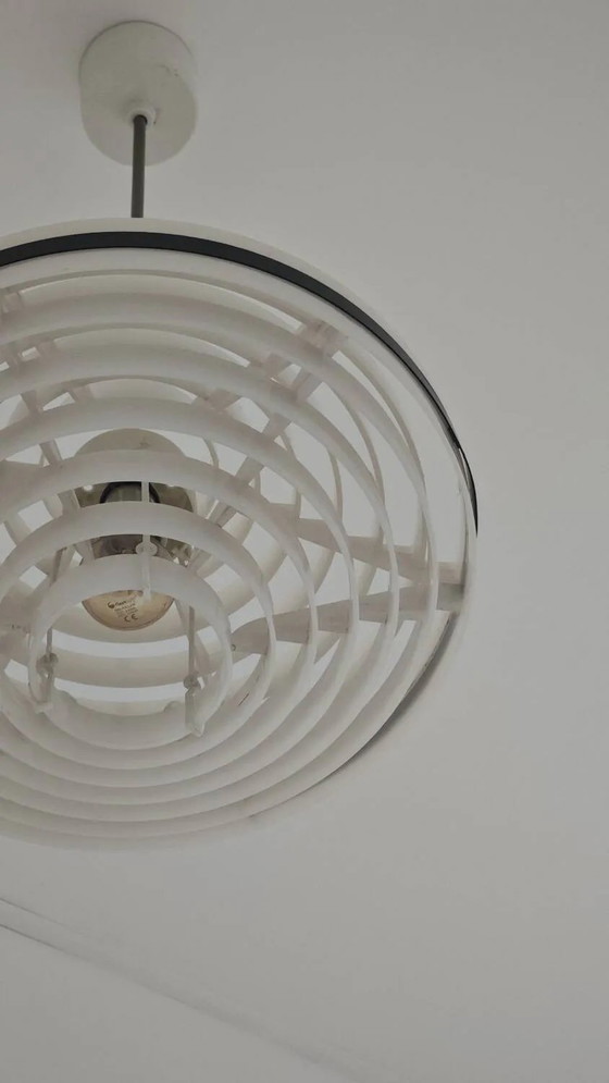Lampada a Sospensione UFO Space Era Cecoslovacchia 1970 – Lampade a sospensione, Metal, Plastic, Space Age (photo 20 of 29)