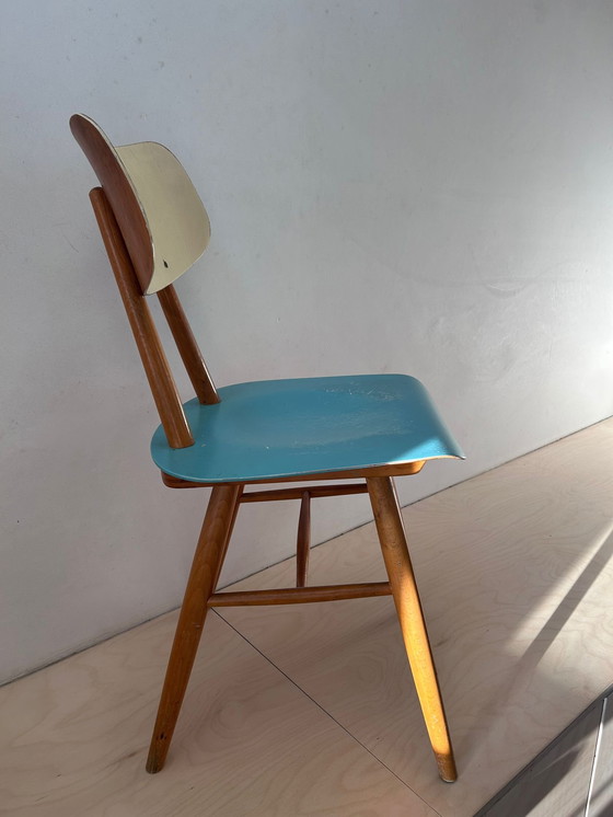 Image 1 of 6 sillas de comedor TON 1960