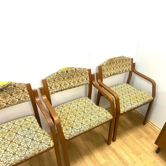 Image 1 of Retro TON Armchairs by Ludvík Volák, 1960s Czechoslovakia | Set of 4 Chairs
