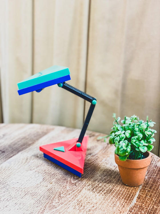 Image 1 of Kyoji Tanaka Avant Series Minilight Multicolor Postmodern Lamp 1980s