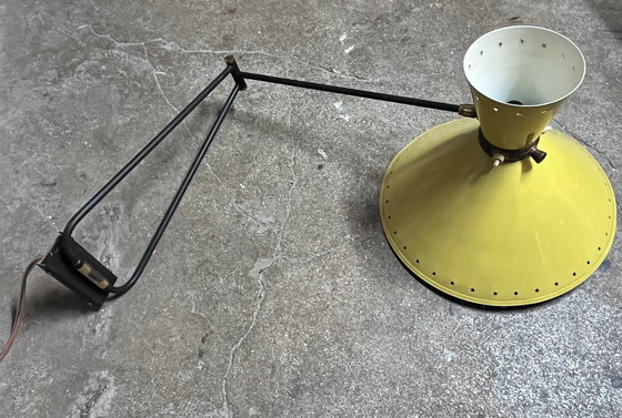 Image 1 of Lampada da parete vintage Diabolo, René Mathieu, Maison Lunel, anni '50