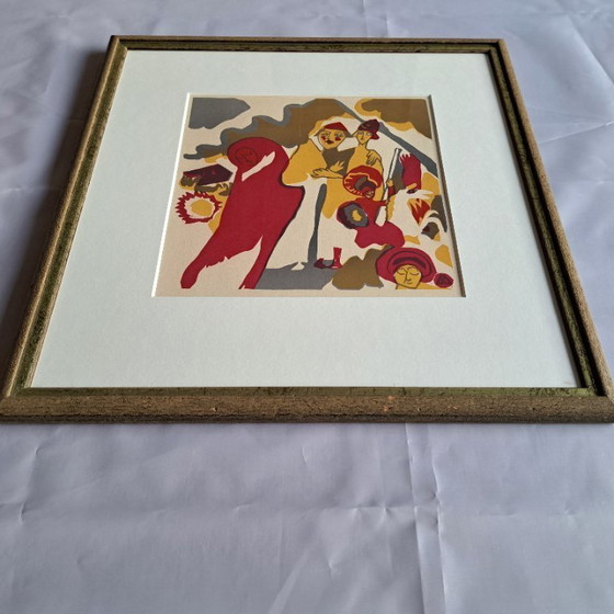 Image 1 of Kandinsky: Día de Todos los Santos. Xilografía de Klänge. Roethel 131