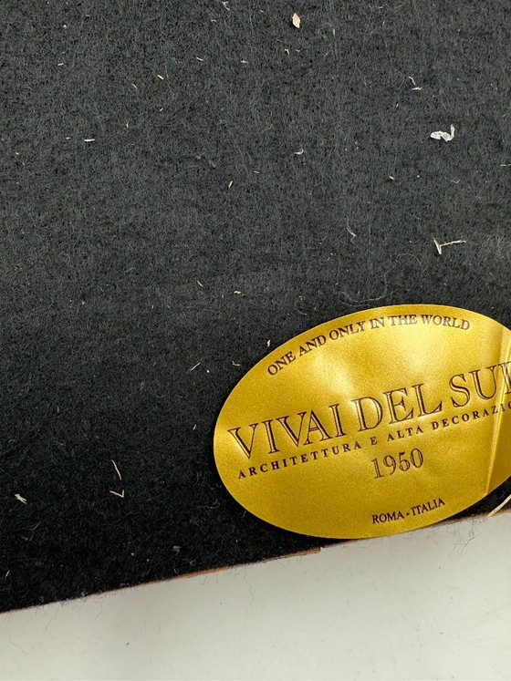 Hollywood Regency Wicker Tray, Vivai Del Sud Italy Ca. 1970 – Table accessories (photo 11 of 12)