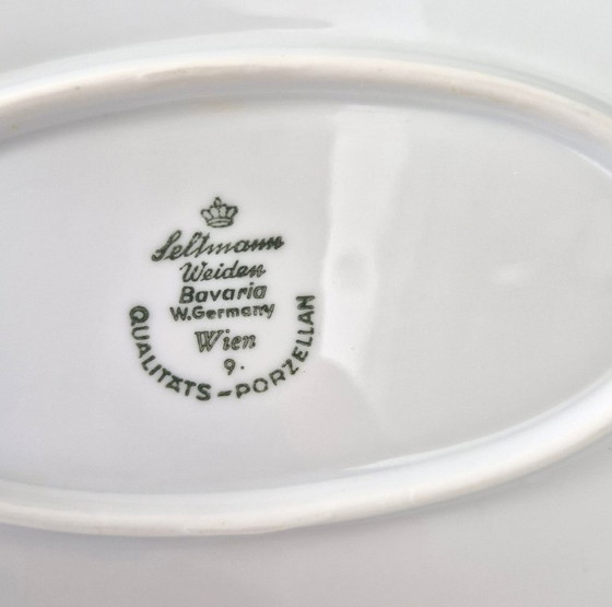 Seltmann Weiden Platter No.9 - Marquage vert au dos – Art de la table, Porcelain (photo 5 of 5)